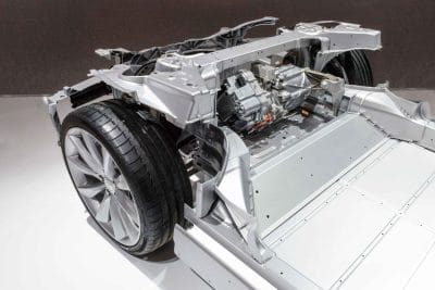 Frame of car